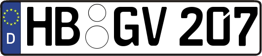 HB-GV207