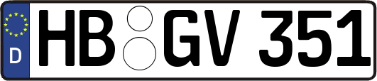 HB-GV351