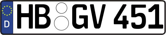 HB-GV451
