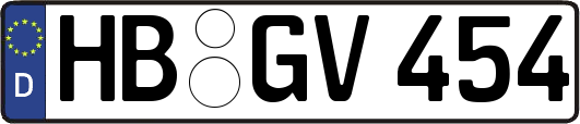 HB-GV454