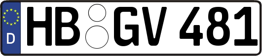 HB-GV481