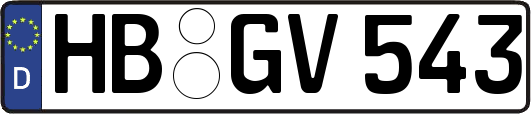 HB-GV543