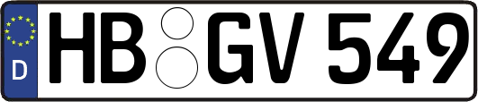 HB-GV549