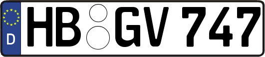 HB-GV747