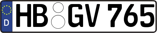 HB-GV765