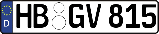 HB-GV815