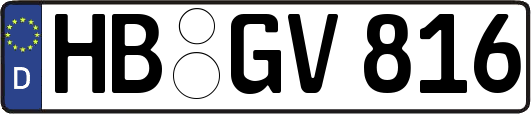 HB-GV816