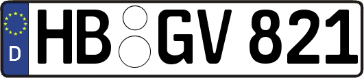 HB-GV821