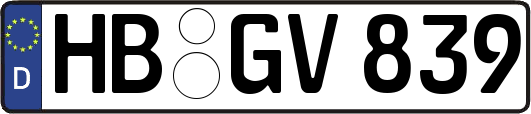 HB-GV839