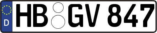 HB-GV847