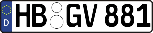 HB-GV881
