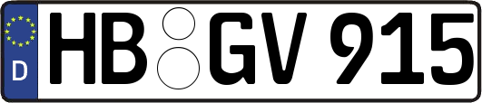 HB-GV915