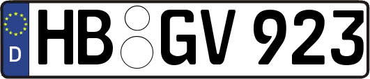 HB-GV923