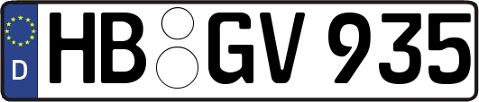 HB-GV935