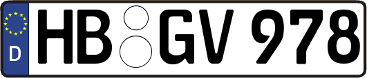 HB-GV978