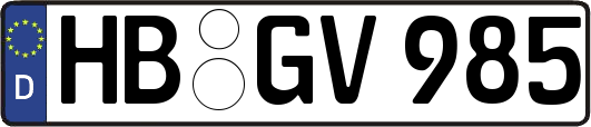 HB-GV985
