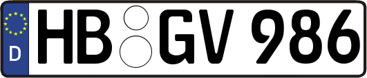 HB-GV986