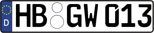 HB-GW013