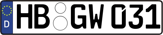HB-GW031