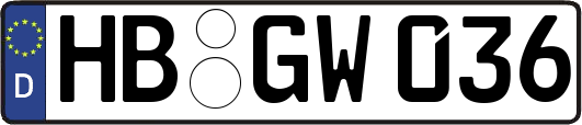 HB-GW036