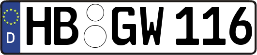 HB-GW116