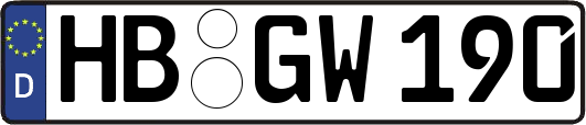 HB-GW190