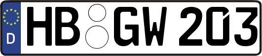 HB-GW203