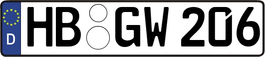 HB-GW206