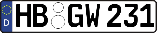 HB-GW231