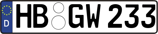 HB-GW233