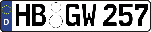 HB-GW257