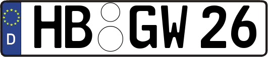 HB-GW26