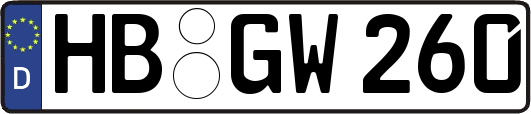 HB-GW260