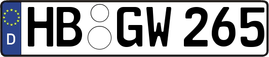 HB-GW265