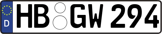 HB-GW294