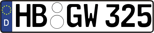 HB-GW325