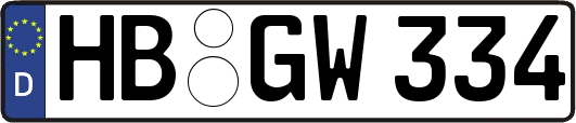 HB-GW334