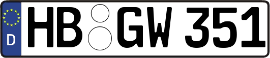 HB-GW351