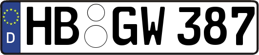 HB-GW387