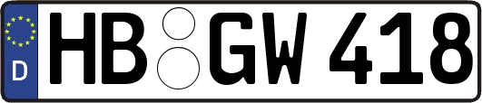 HB-GW418