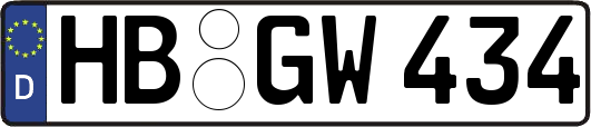 HB-GW434