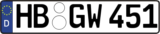 HB-GW451