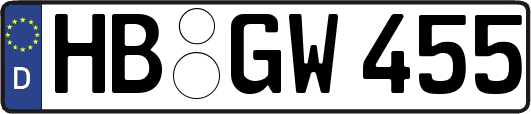 HB-GW455