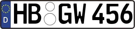HB-GW456