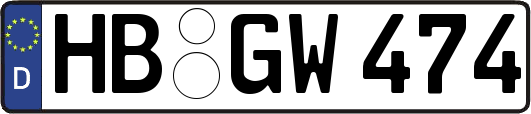 HB-GW474