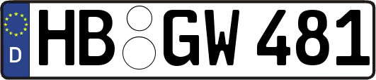 HB-GW481