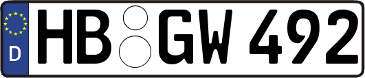 HB-GW492