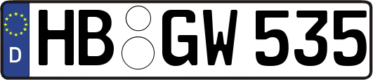 HB-GW535