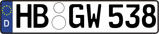 HB-GW538