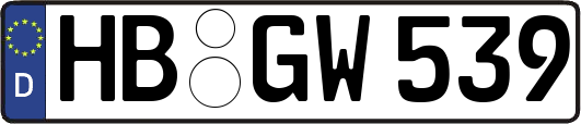 HB-GW539